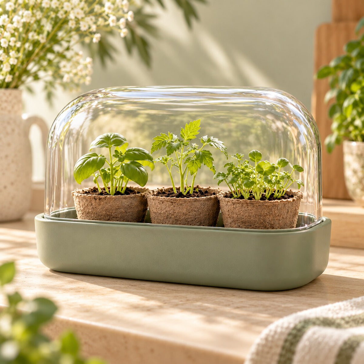 Glass-Dome Seed Starter — Alternate product view