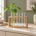 Oak-Rack Glass Propagation Set — Lifestyle scene