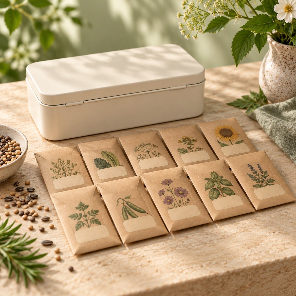 Seed Keeper Organizer Tin — Alternate product view